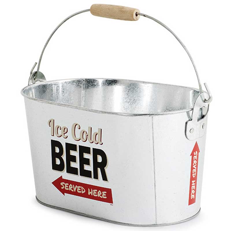 Cubo cubeta de cervezas con globito y jarra personalizada – LaOldan