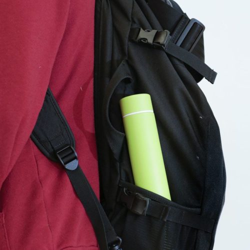 termo slim bottle encaja en tu bolso mochila