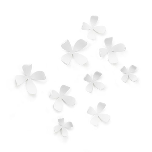 Flores blancas Umbra Wall decor