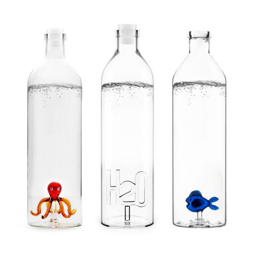 Botellas de agua Originales con figuras en interior