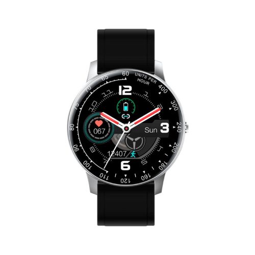 reloj smart watch times square radiant pulsera actividad plata