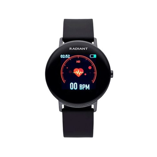 reloj smart watch wall street radiant pulsera actividad negro