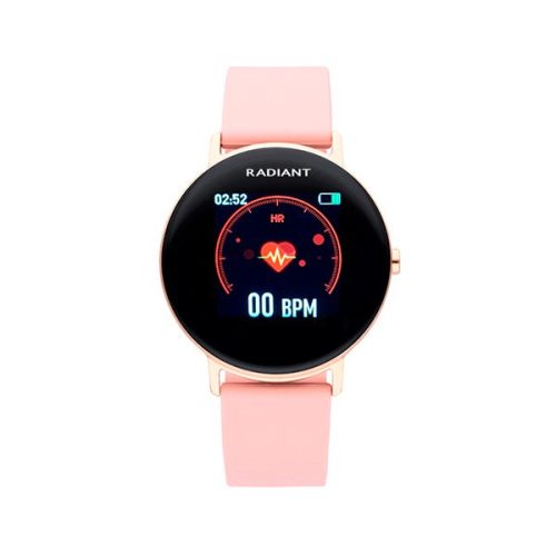 reloj smart watch wall street radiant pulsera actividad rosa