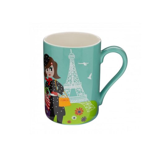 Taza mug Original estampados Pylones Chica en Paris